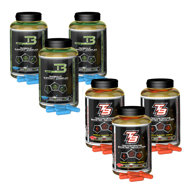 pack 1 by nutribal | Strength gain with trenbal | Muscle gain with testobal | legal steroid alternative | 3 Months cycle